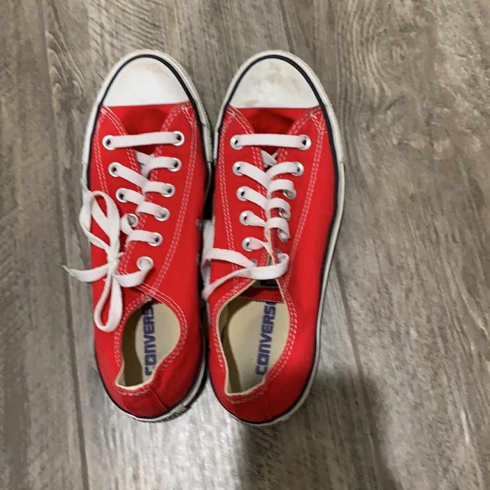 Red Converse - Picture 2 of 5